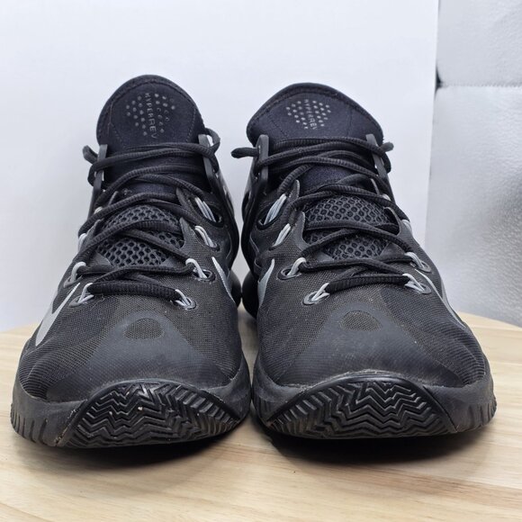 Nike Mens Zoom Hyperrev 2015 705370-001 Black Running Shoes Sneakers Size 11 - Picture 2 of 9